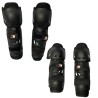 Coderas y rodilleras negro para motociclista 2W