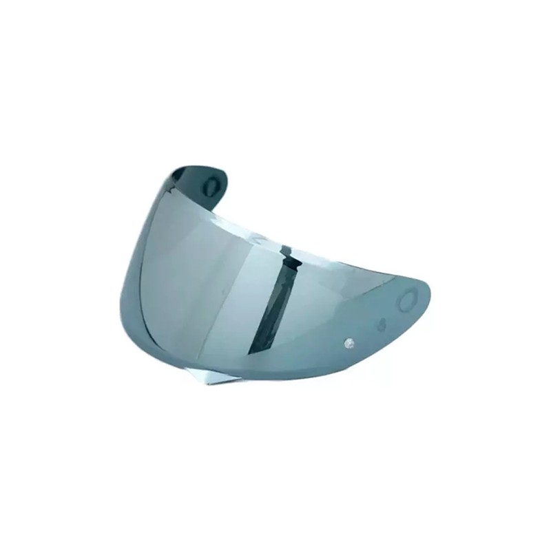 Mica plateada 2W para casco Cracked
