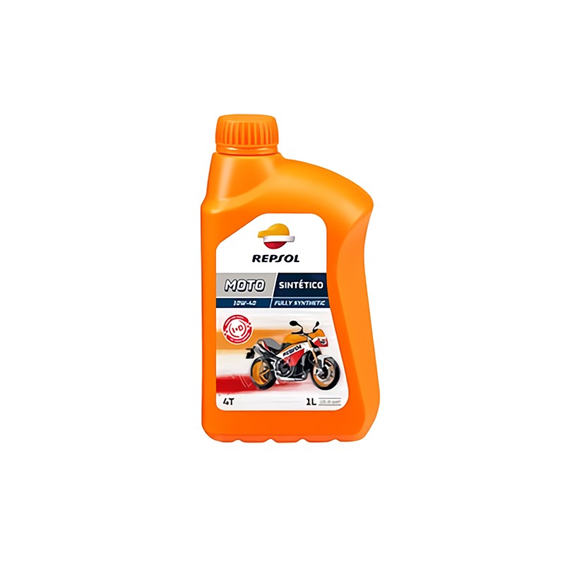 Aceite para motocicleta 4T 1L 10w40 sintetico Repsol