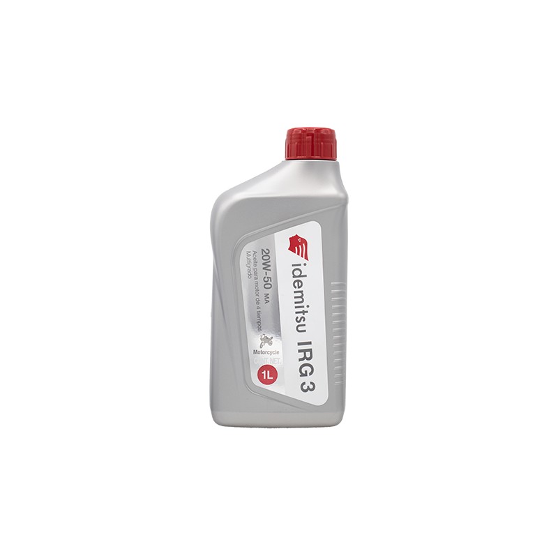 Aceite para motocicleta 4T 1L 20w50 mineral IRG3 Idemitsu
