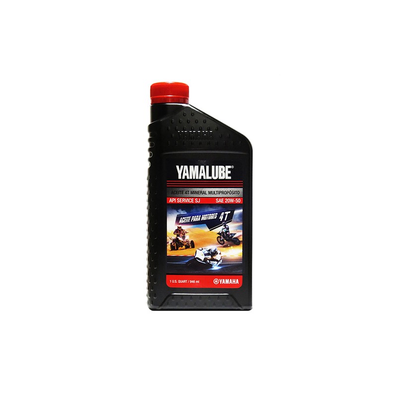 Aceite para motocicleta 4T 1L 20w50 mineral Yamalube