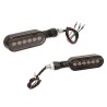 Direccionales secuenciales para motocicleta universales ambar y azul Y0263 Kinlley