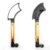 Espejos para motocicleta universales K114 naranja axe 10mm Kinlley