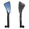 Espejos para motocicleta universales negro aluminio ZX - 2715 Kinlley