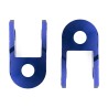Extension para amortiguador universal para motocicleta azul Kinlley