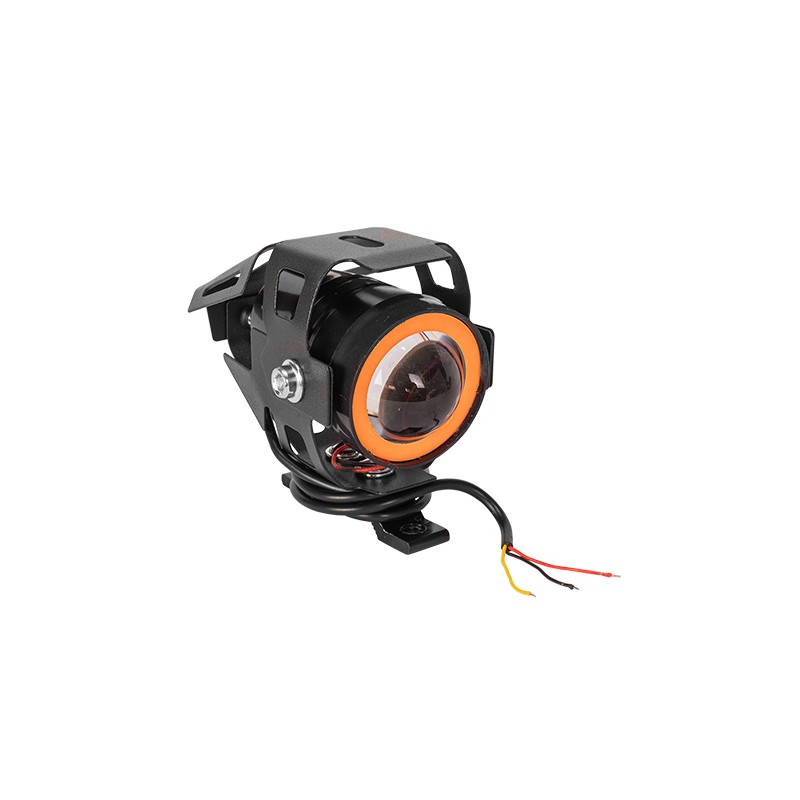 Faro auxiliar universales para motocicleta U7 mini blanco rojo Kinlley