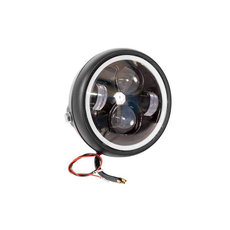 Faro led daymaker universal para motocicleta 5.75 luz blanca 12v 12w Kinlley