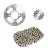 Kit de traccion para motocicleta C90 STR 39Dientes 15 Dientes 420x112L Kinlley