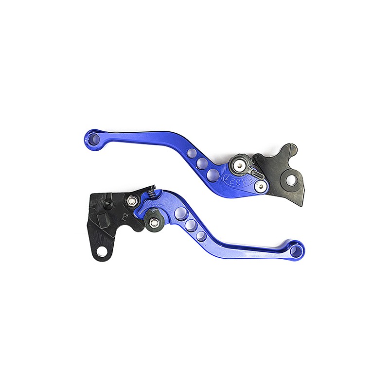 Manija de aluminio (par) motonetas azul Kinlley