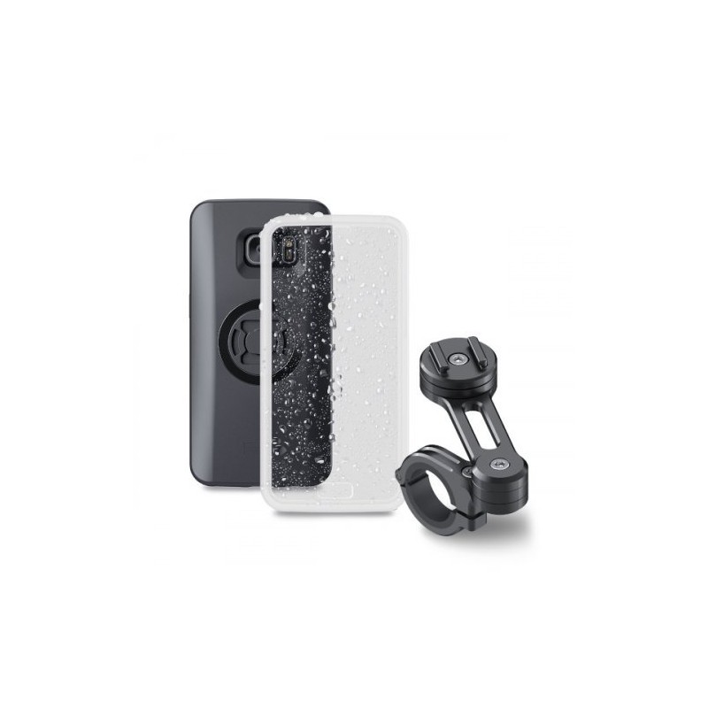 Soporte con montaje 360° ajustable y protector contra imtemperie para Galaxy S8 SP Connect