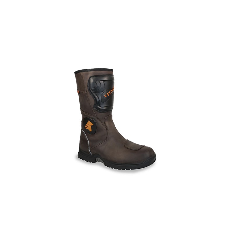 Bota para pista seguridad Elite Marron 27