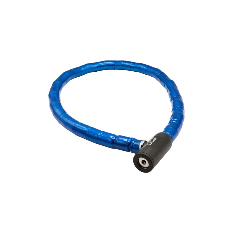 Candado articulado para bicicleta L:100cm G:25mm S:4.5 10 No. 775 azul Best