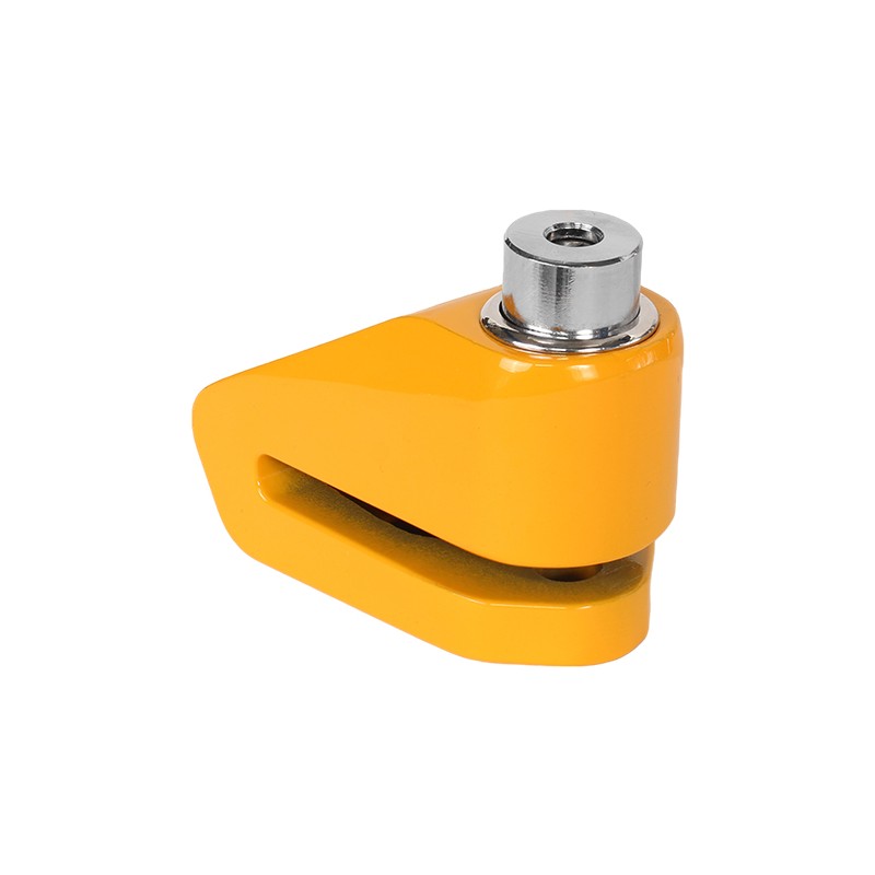 Candado de disco para moto L:100mm G:5mm S:4 10 con funda No. 83D amarillo Tonyon