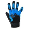 Guantes para motociclista motocicleta BMD textil completo MS - 2018 - 03 L azul Benotto