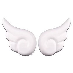 Alas para casco blanco Alessia