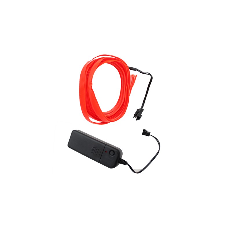 Luz Led naranja Para Casco 5 Vcc 2M