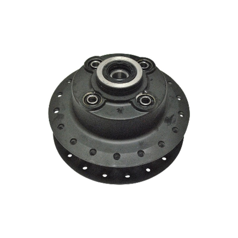 Maza de rin trasero para motocicleta DM150 negra