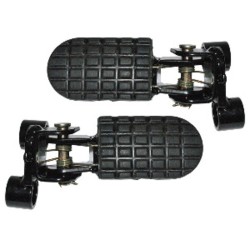 Posapie delantero izquierdo y derecho para motocicleta DM150 10 - 17