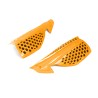 Protector de puños naranja para motocicleta Cross