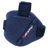 Protector de zapatos con cinta de ajuste negro