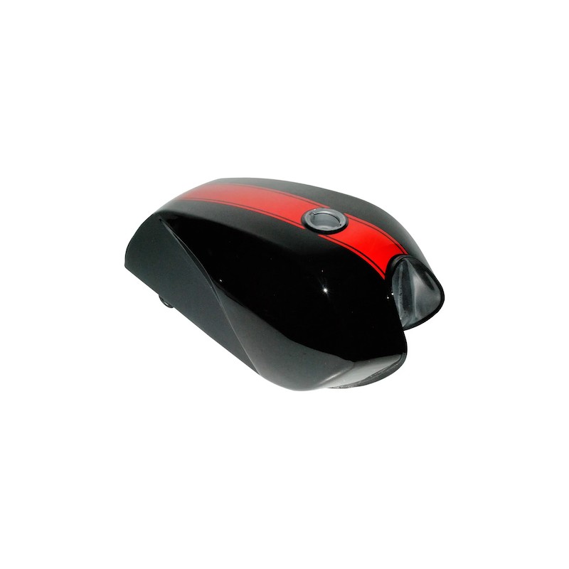 Tanque de gasolina para motocicleta FT 150 S negro rojo
