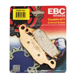 Balatas de freno disco para motocicleta EBC FA231HH KAWASAKI VULCAN 900 SUZUKI V STROM GSXR 750 BOULEVARD 800