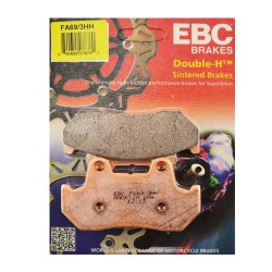 Balatas de freno disco para motocicleta EBC FA69 3HH YAMAHA XJ500 XJ 750 XJ 1100