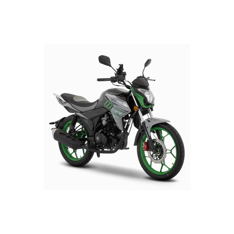 Motocicleta Italika FT200 GTS gris