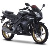 Motocicleta Italika RT200 CC Deportiva negro gris
