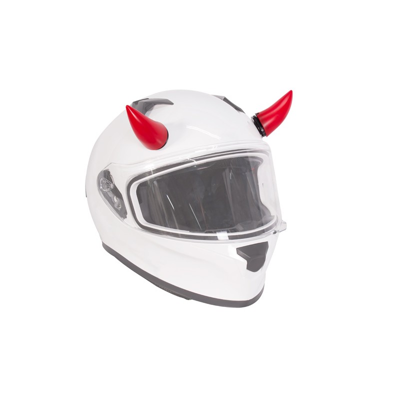 Adorno para casco de motocicleta cuernos con luz Kinlley