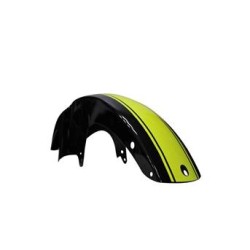 Salpicadera delantera para motocicleta FT150 negro amarillo original Italika