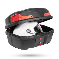 Caja porta equipaje para motocicleta 36L negro Kinlley