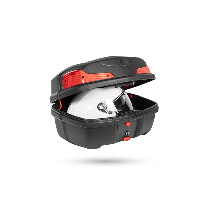 Caja porta equipaje para motocicleta 36L negro Kinlley