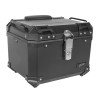 Caja porta equipaje para motocicleta 45L negra con respaldo y forro Kinlley