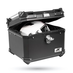Caja porta equipaje para motocicleta 55L negro Kinlley