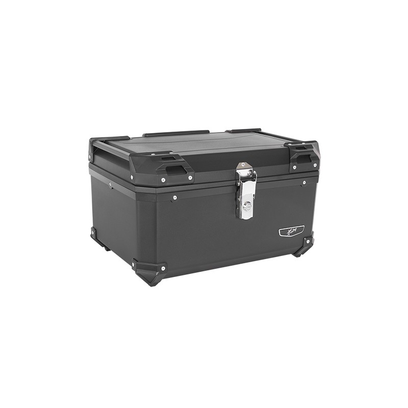 Caja porta equipaje para motocicleta 60L negra con forro Kinlley