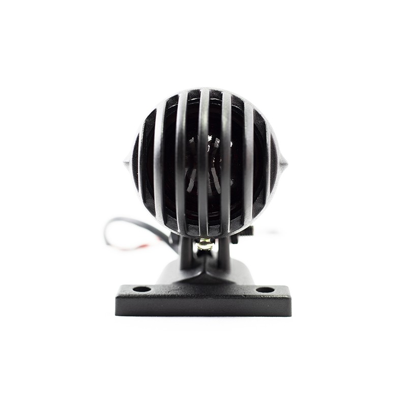 Calavera con base negra universal para motocicleta cafe racer 2029 Kinlley