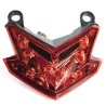 Calavera de flecha con luz trasera y de giro de led modelo 2035 Kinlley