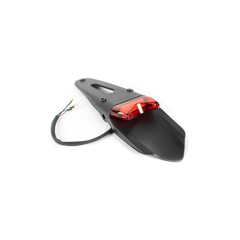 Calavera led con salpicadera universal motocicleta deportiva 2024 AC Kinlley