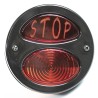 Calavera para motocicleta stop con base negra universal 2032 Kinlley