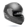 Casco para motociclista talla XL abatible Helmet A119 negro mate Kinlley