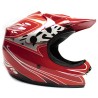 Casco para motociclista talla XL cerrado Cross ABS FQHE - 001 rojo Quick release Kinlley