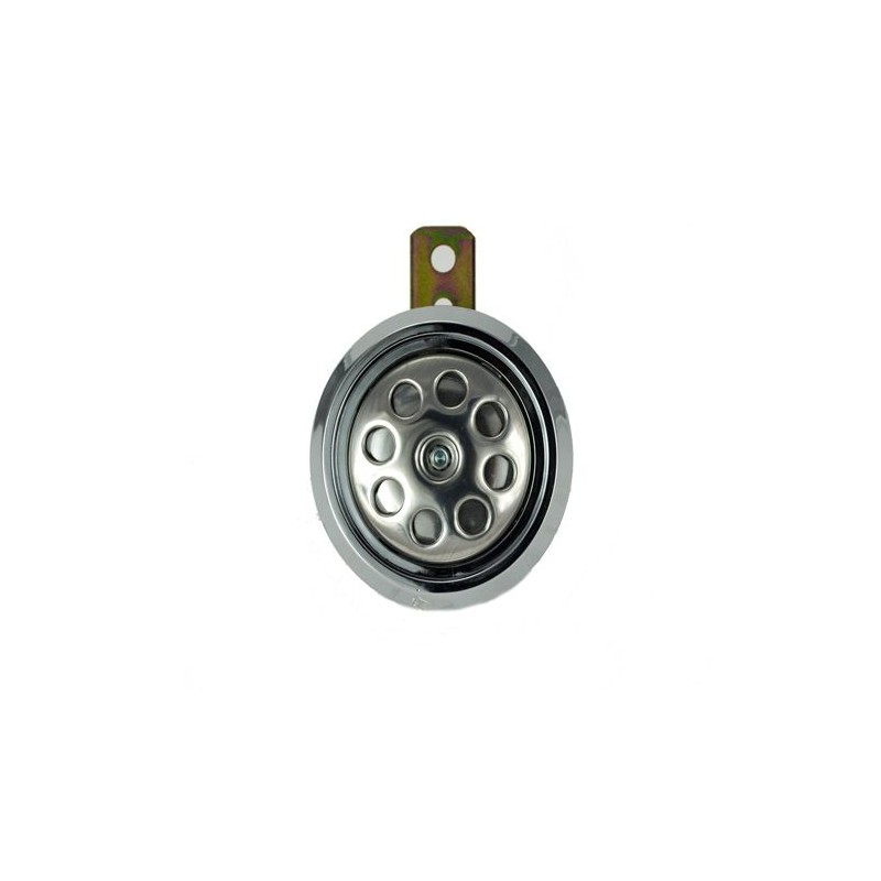 Claxon para motocicleta universal plata 12V Kinlley
