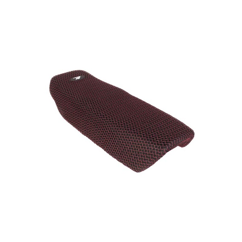 Cubierta de asiento roja universal extra grande para motocicletas scooter Kinlley