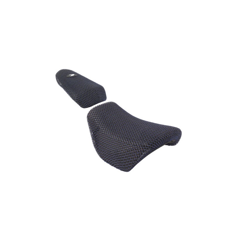 Cubiertas de asiento 2 piezas azul universal para motocicletas deportivas Kinlley