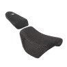 Cubiertas de asiento 2 piezas negra universal para motocicletas deportivas Kinlley