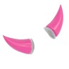 Cuernos para casco de motocicleta rosa Kinlley