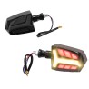 Direccionales de led para motocicleta universales ZXD - 105 Amarillo y Rojo Kinlley