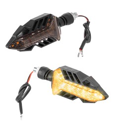 Direccionales de led para motocicleta universales amarilla KL004 Kinlley