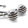 Direccionales para motocicleta cromadas universales 1051 Kinlley